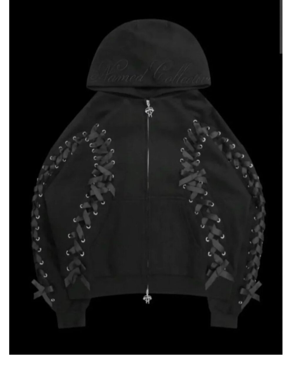 named collective zip-up